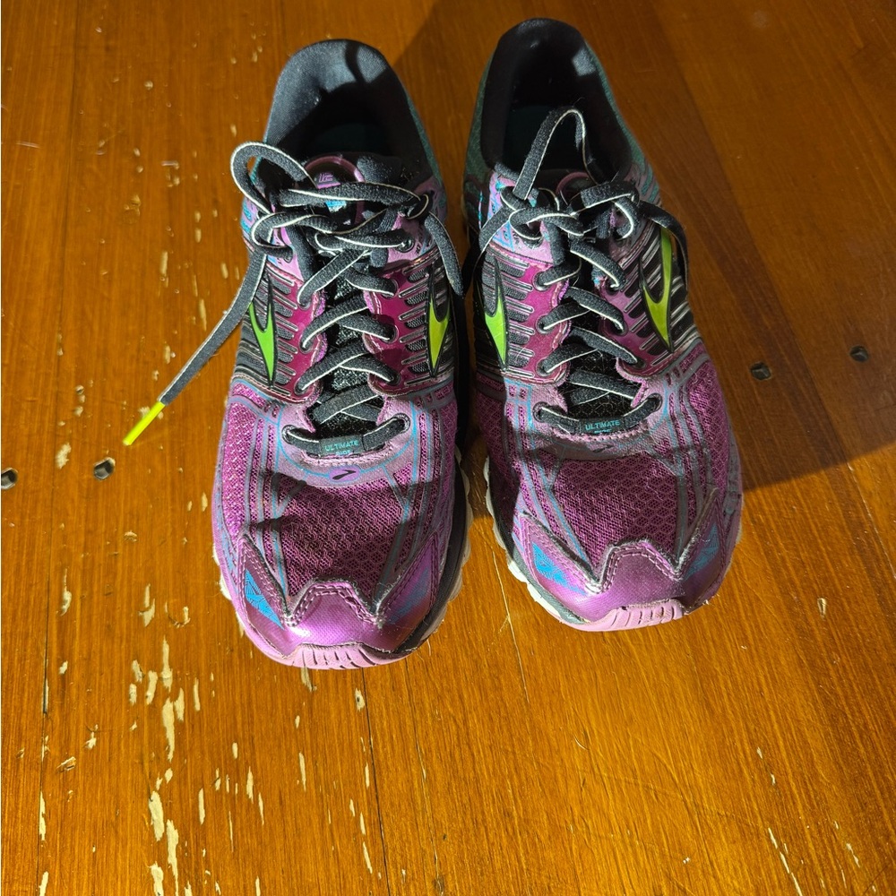 Women's Purple Athletic Shoes - brooks glycerin 12